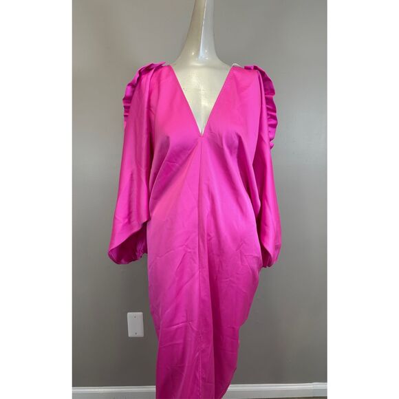 CYNTHIA ROWLEY DOLMAN SLEEVE DANCE DRESS - Picture 6 of 11